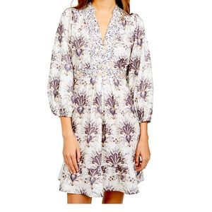 O.P.T. & Emily Luciano printed Mila dress
